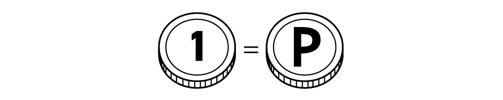 1pt あたり1.1 円（税込）